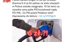 Telewizja Trwam usunęła materiał krytykujący PiS za drogie paliwo