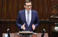 Premier Mateusz Morawiecki w Sejmie: polexit to fake news