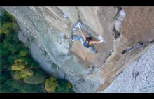 Wspinaczka Free Solo ze spadochronem - Dean Potter