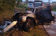 Makabryczny wypadek na Mazowszu. Zginęło 4 młodych ludzi