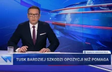 TVP po raz kolejny atakują Donalda Tuska. Zarzucają mu agresję i nienawiść