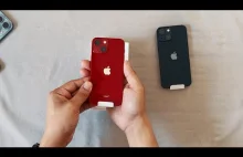 Unboxing | iPhone 13 mini in Midnight and in Product Red