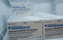 "Jednodawkowa szczepionka Johnson & Johnson powinna być dwudawkowa"