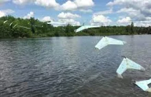 Dron startujący z wody jak kaczka