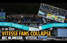 Zawaliła się trybuna pod fanami Vitesse Arnhem
