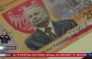 NBP wyda banknot 20 zł z Lechem Kaczyńskim