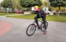 Zbiórka na nowy rower dla Sławka, który nie mając rąk przejechał 200 000 km