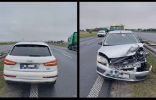 Wypadek z udziałem pojazdu europoseł Beaty Szydło na A4 pod Wrocławiem