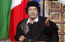 10 lat temu został zabity Muammar Kadafi.