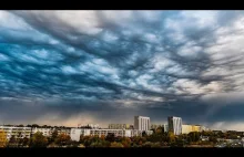 Dziwne chmury nad Polską - czy to dwutlenek siarki z La Palmy?