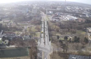 Zawalił się wiadukt drogowy w Koszalinie