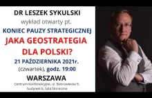 NA ŻYWO: Koniec pauzy strategicznej. Jaka geostrategia dla Polski?