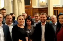 "Ojciec nasz Bandera" w ukraińskim parlamencie