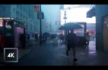 [4K] Deszczowy spacer po Manhattanie, Nowy Jork