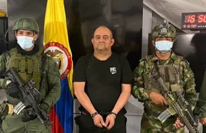 Szef najpotężniejszego gangu handlarzy w Kolumbii za kratkami