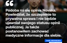 Nie tylko Djokovic – Daniił Miedwiediew (2. ATP) przeciwny przymusowi szczepień