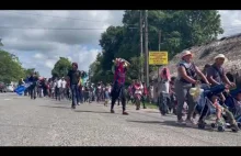 Ponad 5000 migrantów zmierza z południa Meksyku do USA. Dojdą za 18 dni