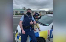 Policja z Nowej Zelandii pilnie wyjechała w związku ze zgłoszeniem od dziecka