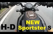 Co się dzieje przy ponad 170 km/h na nowym Harley-Davidson Sportster S