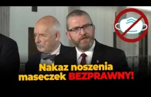 Nakaz noszenia maseczek przez posłów bezprawny