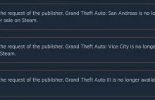 Rockstar zawiesił sprzedaż trylogii GTA.