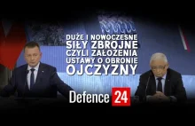 Duże i nowoczesne siły zbrojne czyli założenia ustawy o obronie ojczyzny