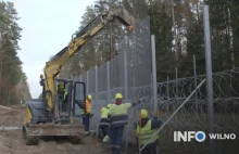 Budowa ogrodzenia na granicy z Białorusią - Litwa