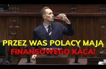 Konrad Berkowicz pije WÓDKĘ w Sejmie‼ Jesteście ZŁODZIEJAMI, OSZUSTAMI,...