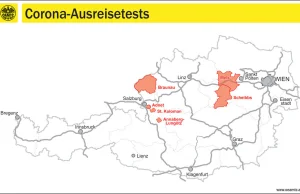 Austria: już 6 stref z zakazem opuszczania bez paszportu covidowego