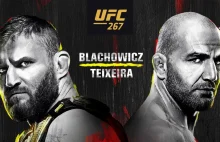 UFC 267 Wyniki na żywo całej gali od 16:30 Błachowicz zawalczy z Teixerią!...