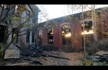 Budynek na terenie lokomotywowni spłonął tuż przed wpisem do rejestru zabytków.
