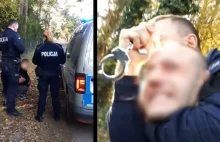 Nie wykonywał poleceń policjanta, stanowcza reakcja funkcjonariusza