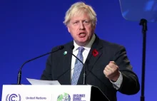 Boris Johnson: im dłużej nie działamy w sprawie klimatu, tym cena jest...