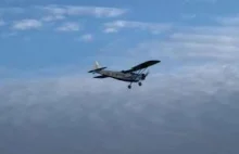 Nowo zbudowany samolot TZL RWD-8 wzbił się w niebo