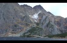 Kamienna lawina w Tatrach (Mięguszowiecki Szczyt Wielki) 2021.10.22