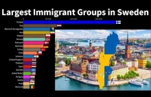Największe grupy imigrantów w Szwecji Od 1960 do 2020