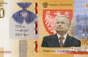 Banknot i moneta upamiętniające Lecha Kaczyńskiego niebawem w obiegu