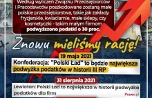 Przez #NowyWał rządu małe polskie firmy zapłacą 30% wyższe podatki.