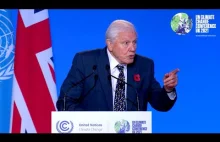 Przemówienie Sir David Attenborough's na COP26 – ENG