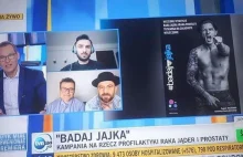 Dziennikarz wypadł z programu TVN24 nt. akcji Badaj jajka. "Bo jestem...