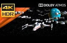 4K HDR • Rebel Fighters vs. Death Star - Star Wars Ep. 4 (1977)