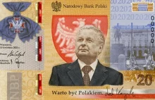 NBP reklamuje banknot z Kaczyńskim i swoją walkę z inflacją