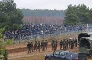 Żołnierze 12DZ ranni w starciach na polsko-białoruskiej granicy