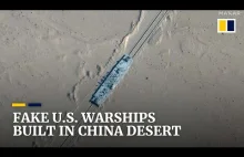 Pełnoskalowe modele amerykańskich okrętów służą w Chinach do ćwiczenia ataków