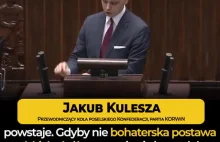 Jakub Kulesza podczas nadzwyczajnego posiedzenia Sejmu ws. kryzysu imigracyjnego