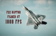 Lockheed Martin F-22 Raptor w 1000 FPS