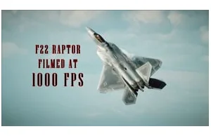 Lockheed Martin F-22 Raptor w 1000 FPS