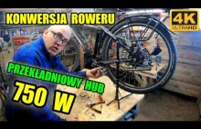 Zestaw do konwersji roweru - kit z Chin przekładniowy 750W 48V