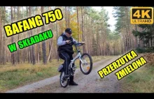 BAFANG 750 w 20 calowym składaku. Zobaczcie jaka petarda 750W 48v