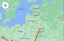 Nowa mapa dla migrantów nie przez Polskę